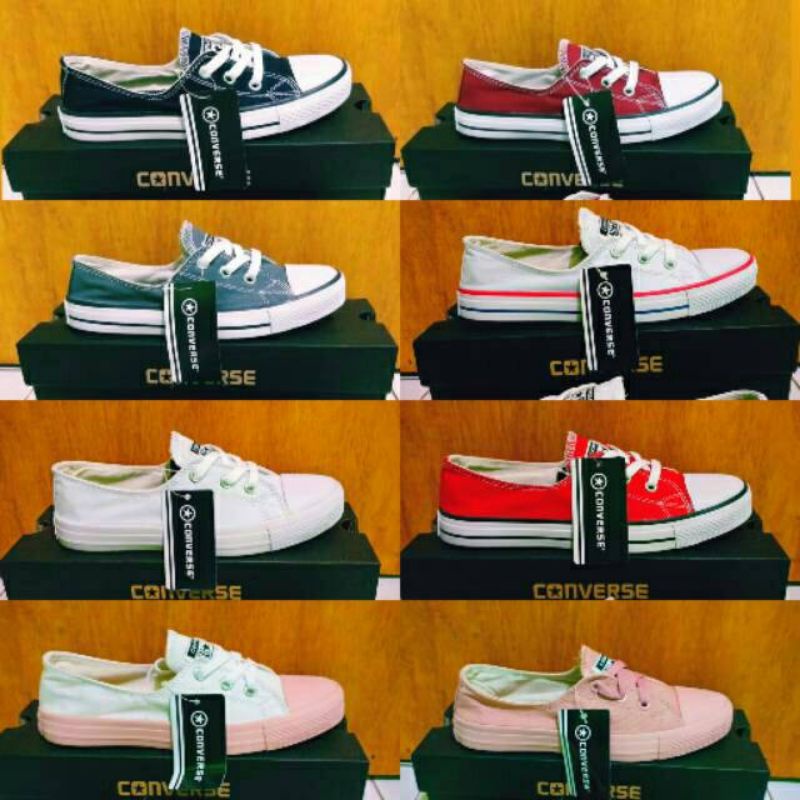 Sepatu Converse all star Sneakers Cewek Lobang 3