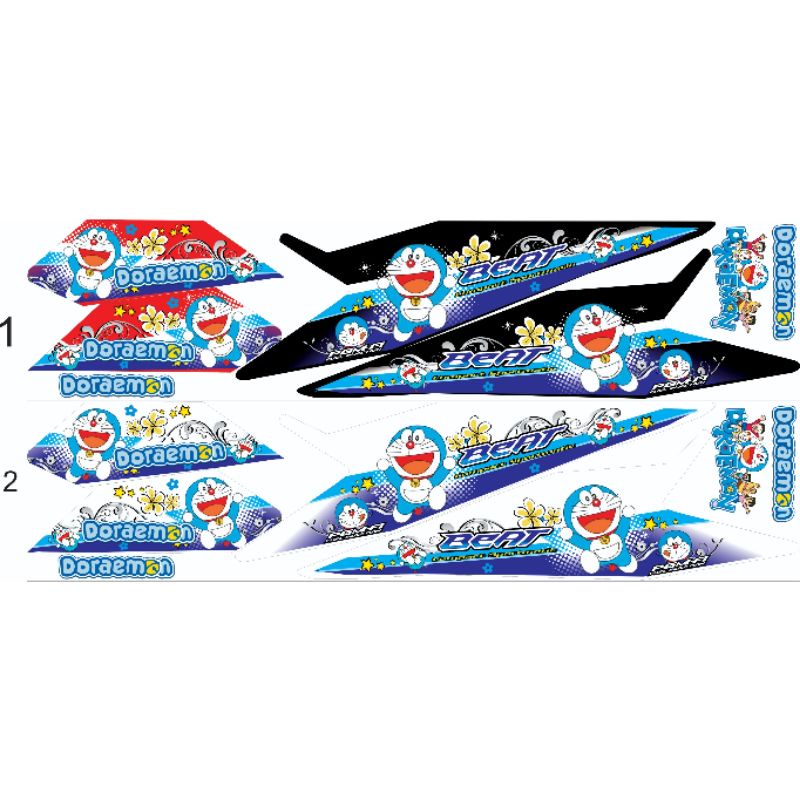 striping beat variasi doraemon 2021