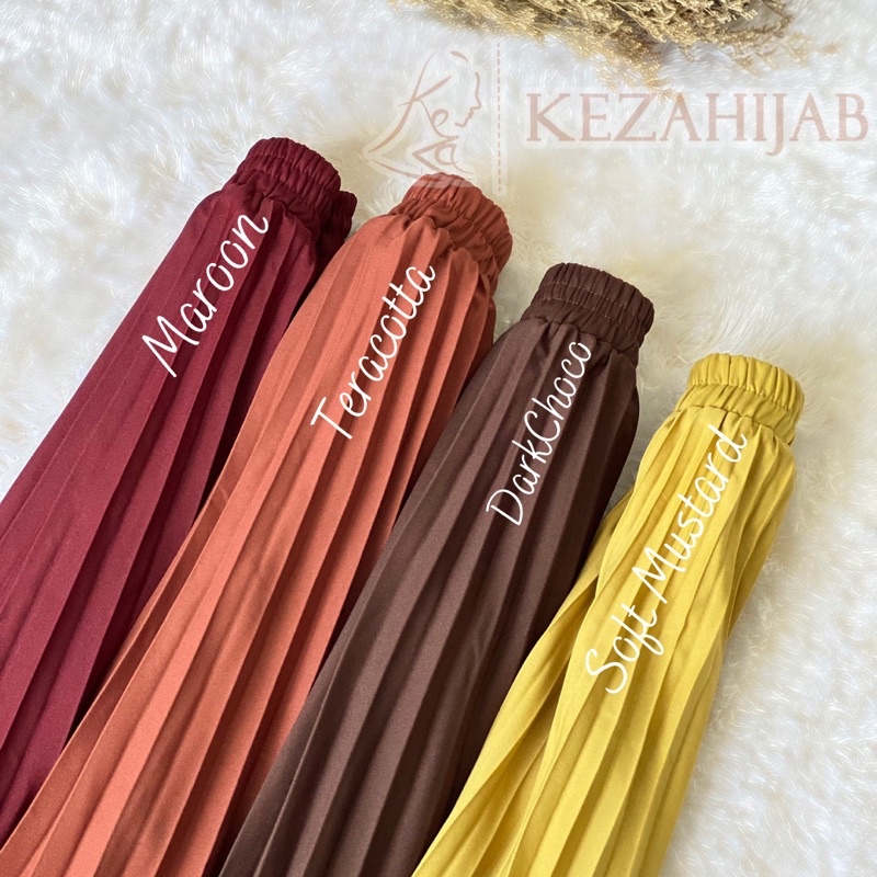 [PART 2]ROK PLISKET PREMIUM/ROK ANTI NERAWANG/MAYUNG 256 By KEZAHIJAB