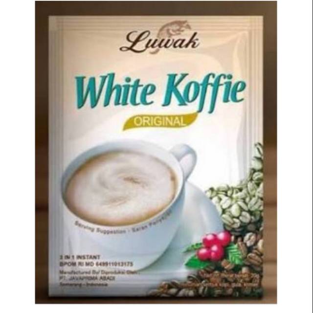 

Luwak White Koffee 10 bungkus