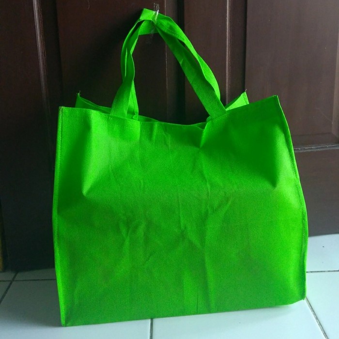

PROMO tas belanja bingkisan sembako spunbond jumbo XL besar - Hijau
