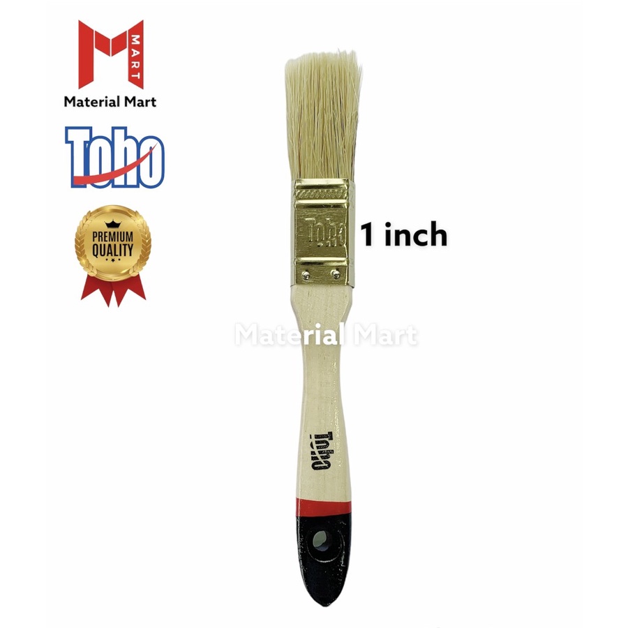 Kuas Cat Tembok Toho 1 1/2 Inch |Kuas Tembok 1,5&quot; |PREMIUM Paint Brush |Material Mart