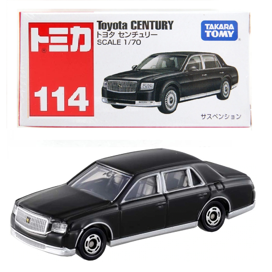 Tomica no 114 Toyota Century black Takara Tomy