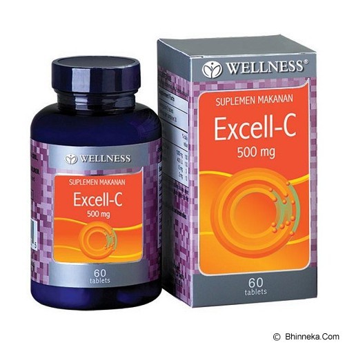 Wellness Excell-C 500 Mg Suplemen Kesehatan - 60 Tablet