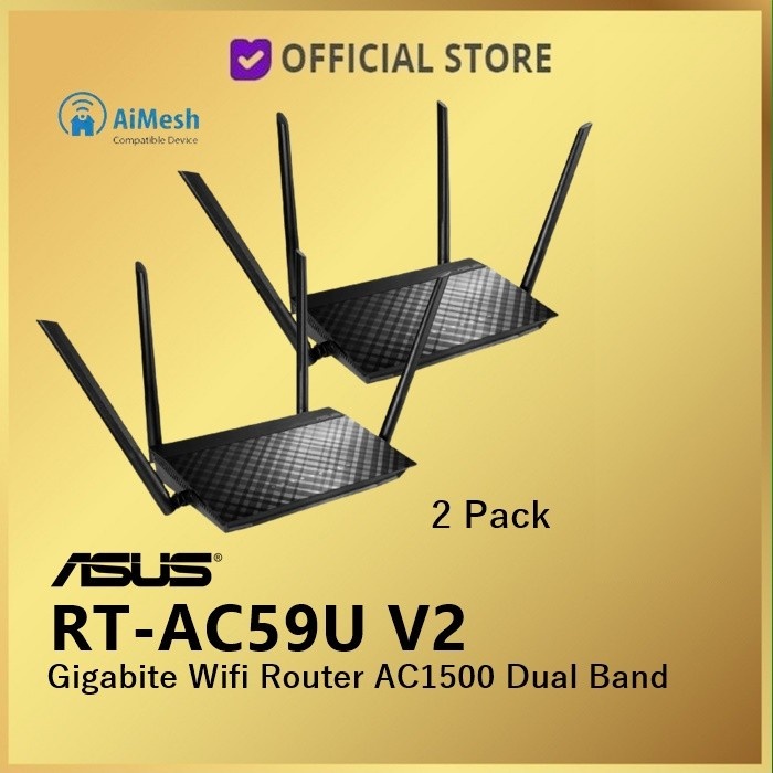 Jual Asus Rt Ac U V Aimesh Pack Wifi Ac Wireless Router Ac U