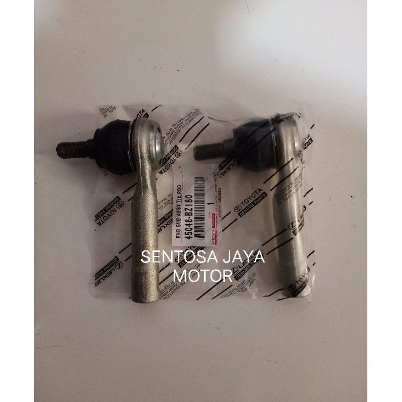 TIE ROD END TIEROD TIE ROD CALYA SIGRA SIENTA ASLI 45046-BZ180 ORIGINAL HARGA 1SET