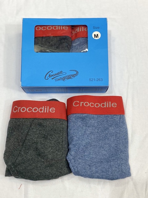 CD laki laki / Celana Dalam Pria CROCODILE 521-263 Bahan Cotton 100% isi 2pcs