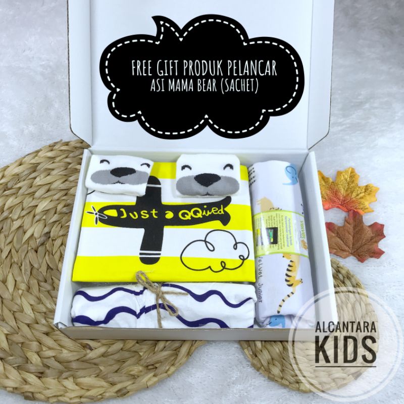 Hampers Bayi VELVET JUNIOR Kado Lahiran Hampers Baby Hampers Bayi Perempuan Laki Laki Hampers Baby Velvet Junior Termurah-HAMPERS PLANE