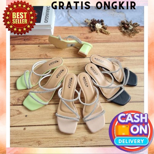 Sendal Heels Wanita Terbaru Kekinian 2022 Sandal Kondangan Ibu Ibu Hils Kerja Wisuda Bisa Cod Sendal