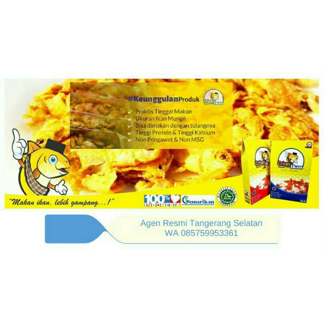 Sipetek Chips - Sipetek Ikan Chips - Sipetek Fish and Potato Chips - Reseller Welcome