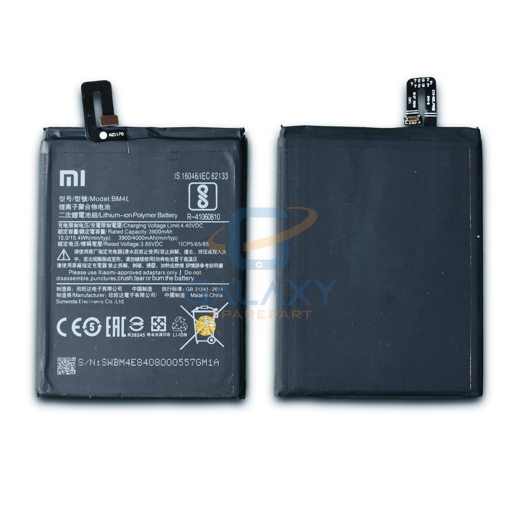 BATRE - BATERE - BATERAI XIAOMI POCOPHONE F1 / BM4E / BATRE XIAOMI POCOPHONE F1 / BM-4E ORIGINAL