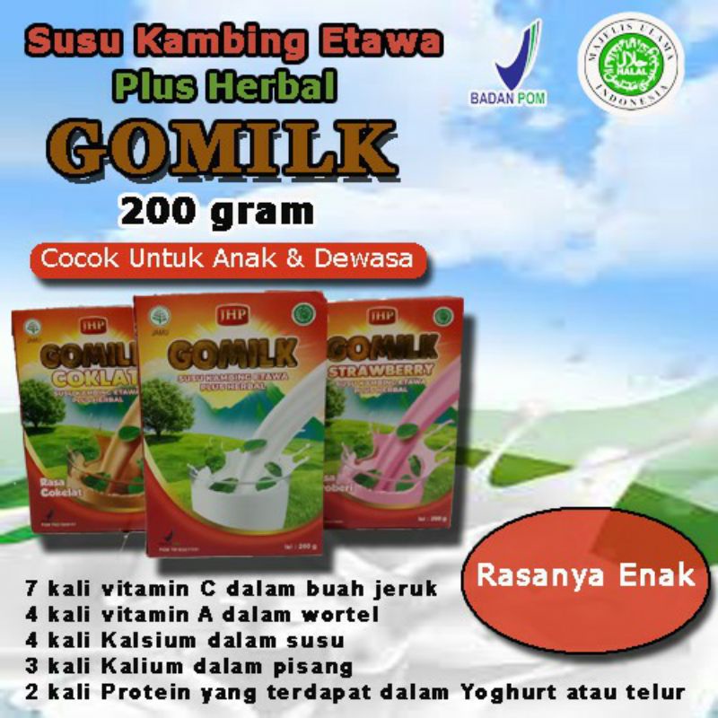 

Gomilk Susu kambing etawa