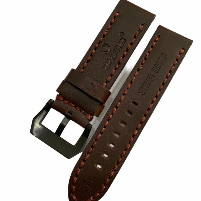 Strap Tali jam tangan exped*tion hitam coklat berkualitas