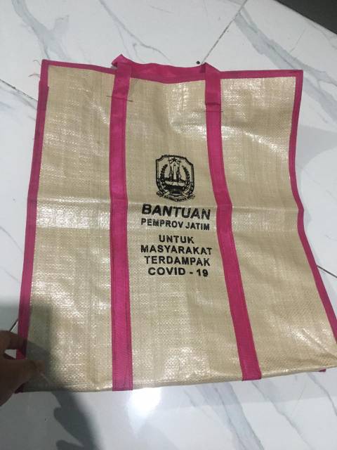 Tas terpal polos tebal S/tas laundry/tas serbaguna