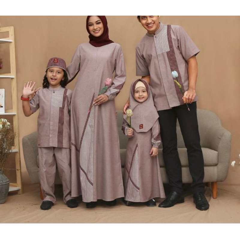 Sarimbit Keke 2022 / sarimbit keluarga / Sarimbit Keke Nara series / Gamis dewasa / Koko dewasa