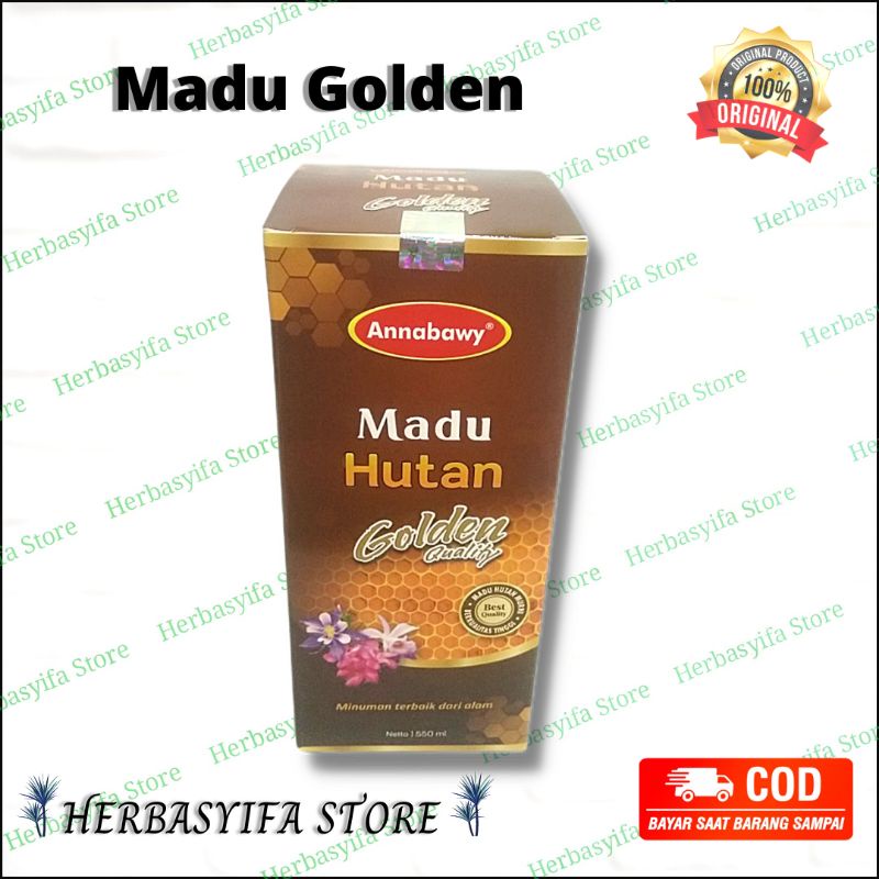 Madu Hutan Golden Annabawy 550 ml madu murni