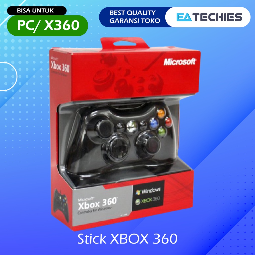 Stick / Stik / Joystick / Gamepad Microsoft Xbox 360 untuk PC Komputer Original