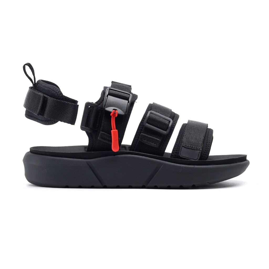 MINOS FULL BLACK |ManNeedMe x Greata| Sandal Gunung Pria Outdoor Sendal Travelling PREMIUM ORIGINAL