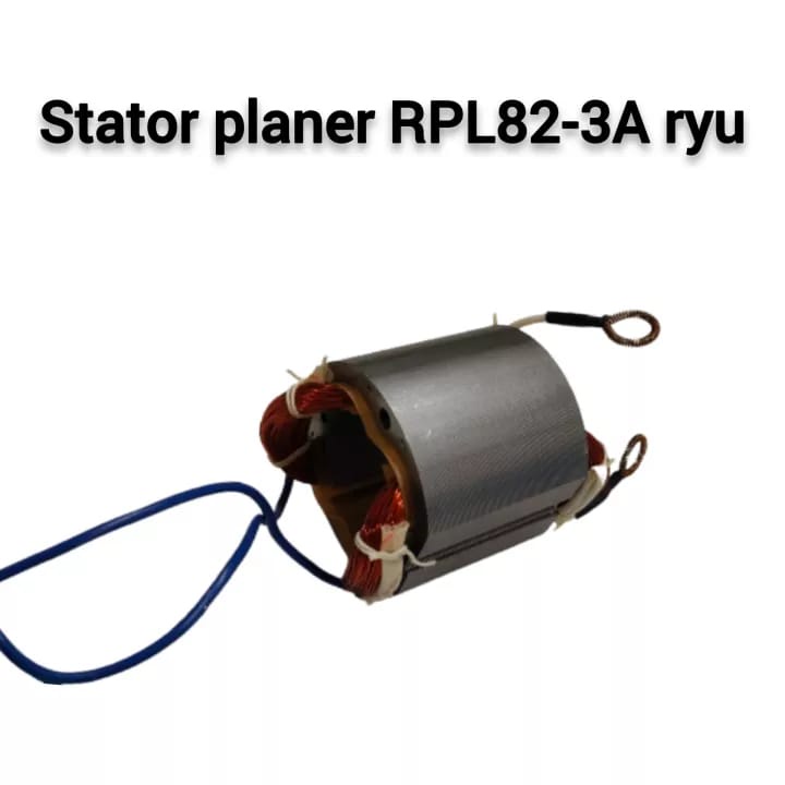 paket hemat - Armature Angker Planer Sugu plus Ryu Stator Mesin Sugu Kayu Tipe RPL82-3A Original RYU