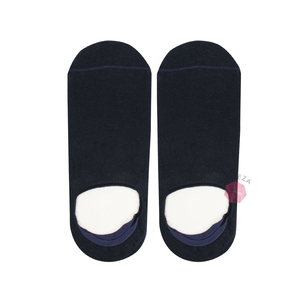 Moteza Kaos Kaki Pendek Bawah mata kaki Pria unisex Invisible / Hidden Socks