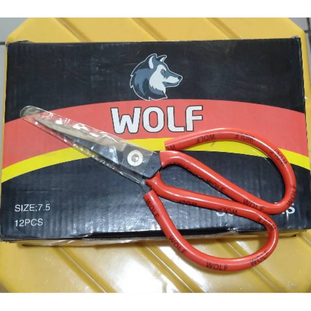 

Wolf gunting 7,5" seng, kain
