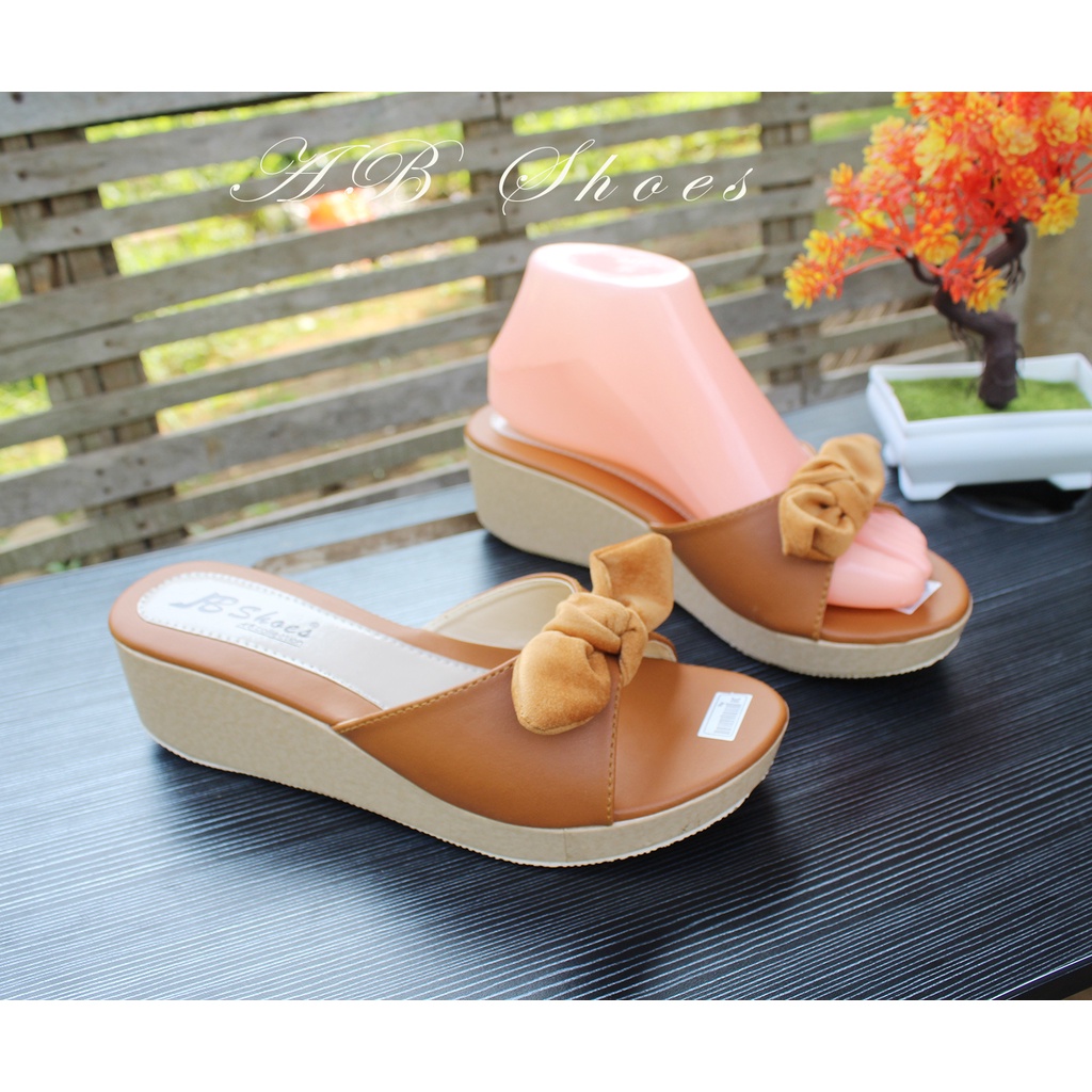 SANDAL WANITA WEDGES TERLARIS Sandal Wedges Wanita Pita Tali