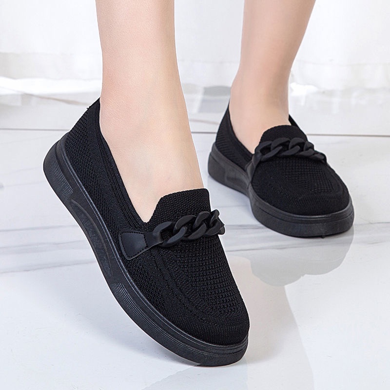 Sepatu Wanita Sepatu Flat Wanita Slip-On Wanita Import sepatu baru  lembut uk 36~41