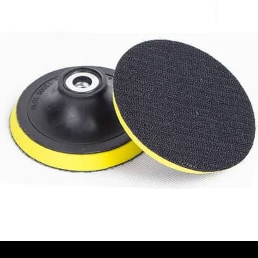 Polishing Pad Velcro 5 inch M10 / Tatakan Amplas Velcro / Rubber Pad