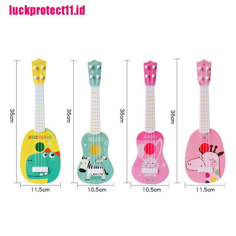 Lucktoy Mainan Alat Musik Gitar Ukulele Montessori Untuk Edukasi Anak