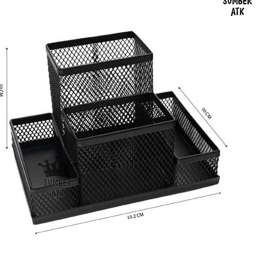 

Hot - Desk Set DS-19 / Pen Holder / Tempat Alat Tulis Jaring Jala Joyko 팝
