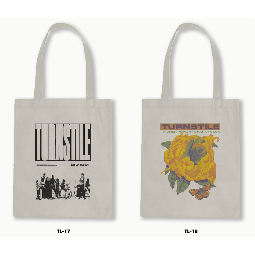 TOTE BAG BLACU - TURNSTILE 01
