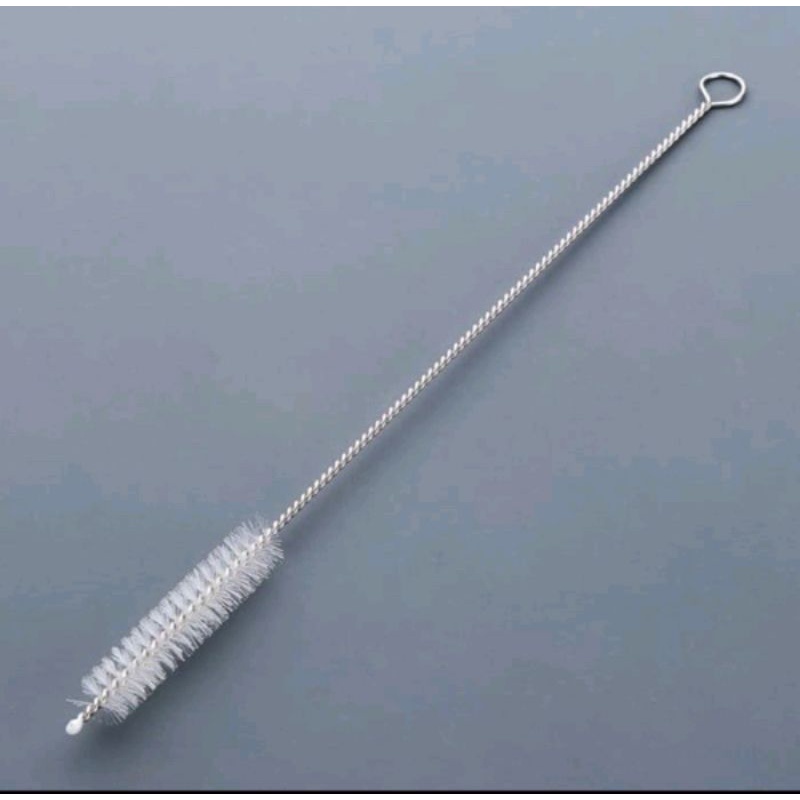 Sikat pembersih Sedotan Dot Kawat Stainless / Brush Straw Stainless