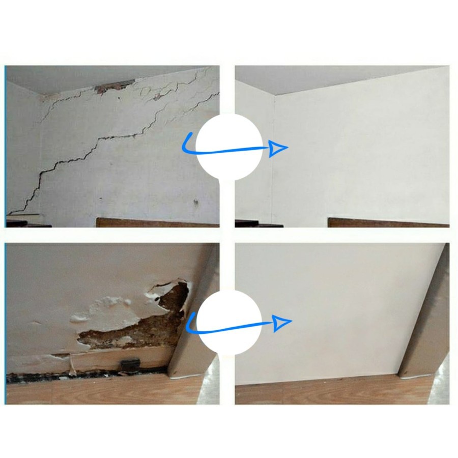 Magic White Cream Wall Repair Perbaikan Dinding Dempul Tambal Dinding New