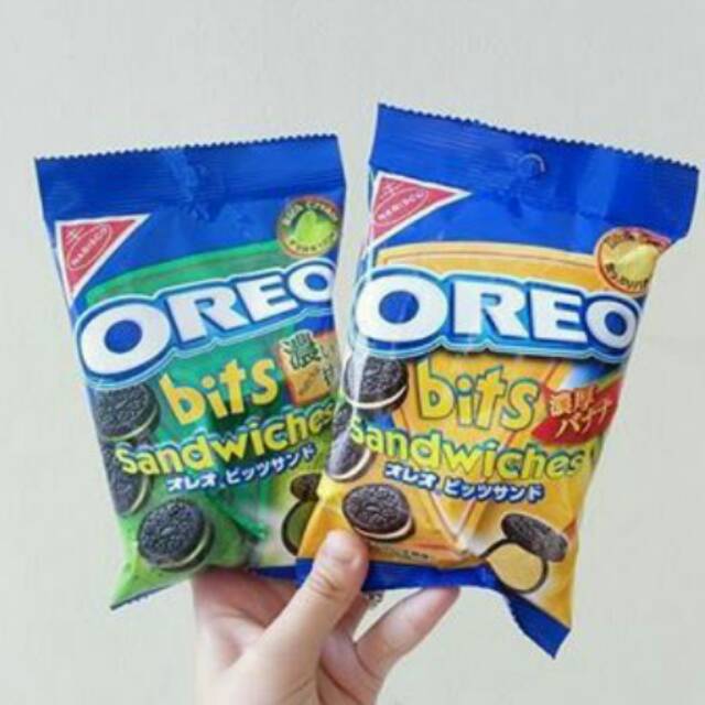 

oreo bits green tea & banana (4pcs)