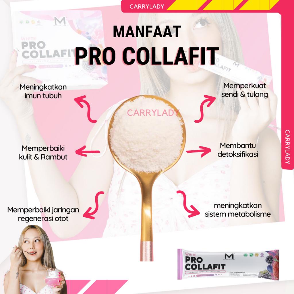 Muscle First Pro CollaFit Sachet Ecer M1 ProCollaFit Collagen Drink Beauty Kecantikan