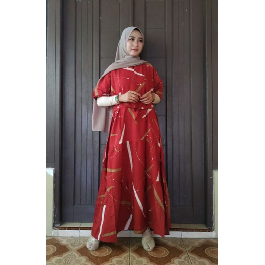 NEW PRODUK TERBARU MURAH TERPOPULE GAMIS TWILL SUPER ADEM | ABSTRAK MALAMAN | RESLETING DEPAN BUSUI | MUSLIMAH LENGAN PANJANG BUMIL GAMIS TERBARU 2022 BATIK BANGO.!!!! GAMIS CANDIMEKAR  BERKUALITAS BAGUS KlOK 7M