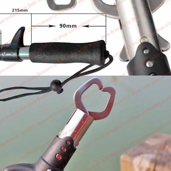 Perlengkapan Mancing Tang Capit Penjepit Mulut Ikan Stainless Steel ◊