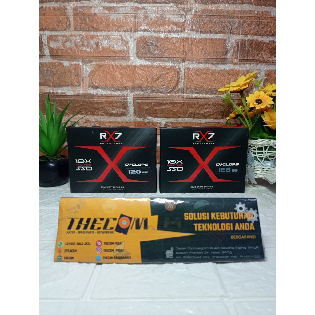 SSD 120GB 128GB RX7 SATA GARANSI