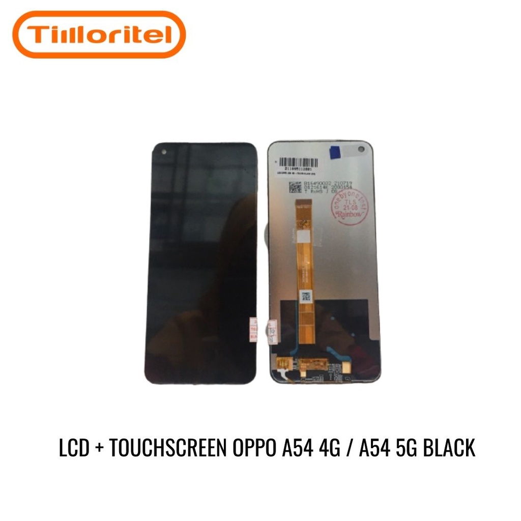 LCD TOUCHSCREEN OPPO A54 HITAM