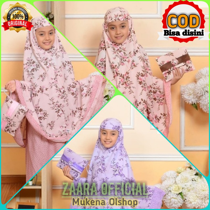 TREND - Mukena Anak Rayon Bali Keira 2-14 Tahun Original