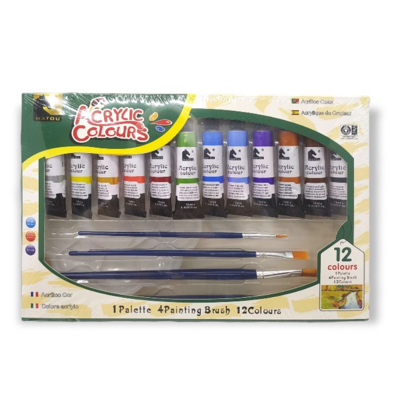 Cat Lukis Kanvas - Acrilic Colour 12x6 ml MH921