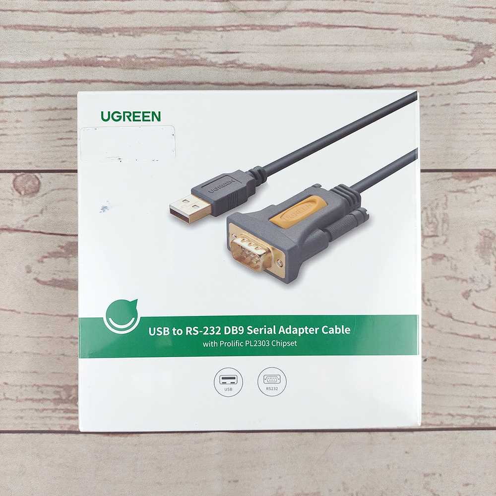 Converter Kabel USB 2.0 AM to Serial RS232 DB9 Female COM UGREEN 1.5M