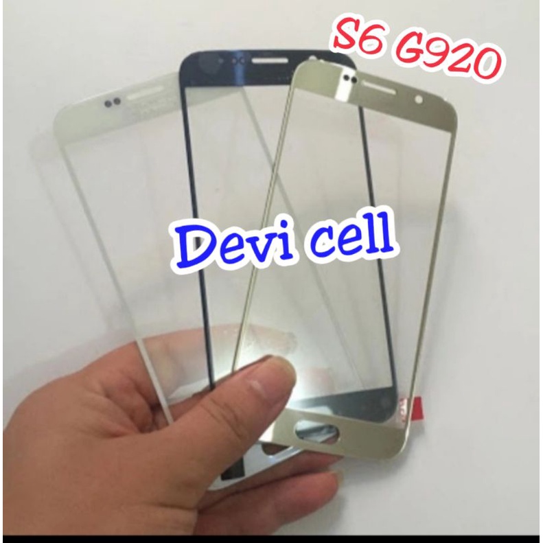 KACA LCD KACA DEPAN GORILLA GLASS SAMSUNG S6 FLAT G920 G920F original