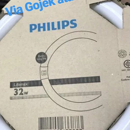 G40Gtt01G TL RING 32 WATT PHILIPS / TL BULAT 32 W / NEON BULAT 32 W / LAMPU NEON HYH2012