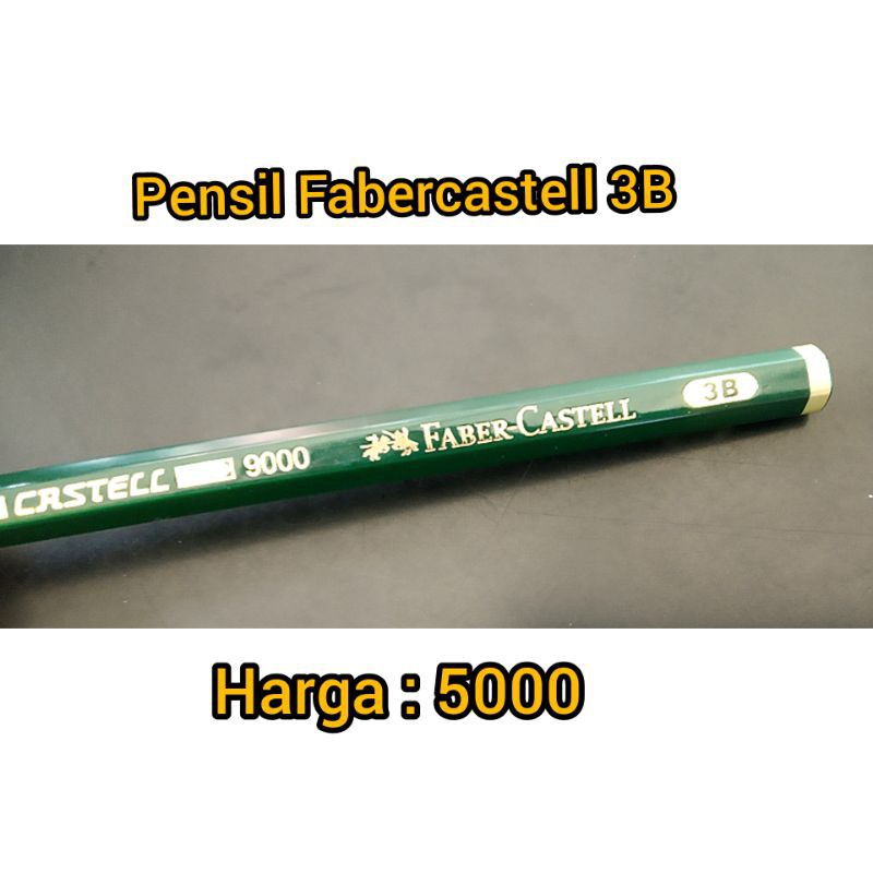 

Pensil 3B Fabercastell