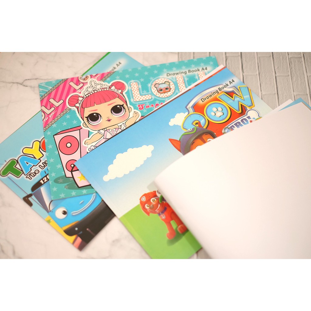 

Buku Gambar Anak Anak A4 isi 5 pcs