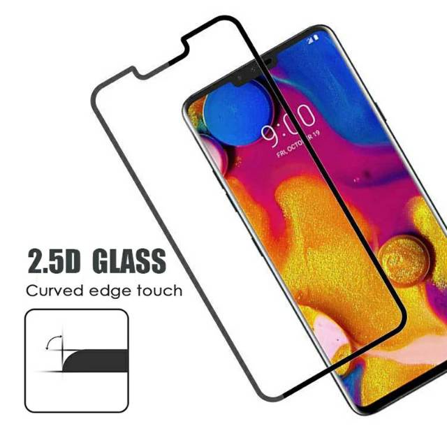 TEMPERED GLASS WARNA LG V40 ANTI GORES SCREEN PROTECTOR KACA