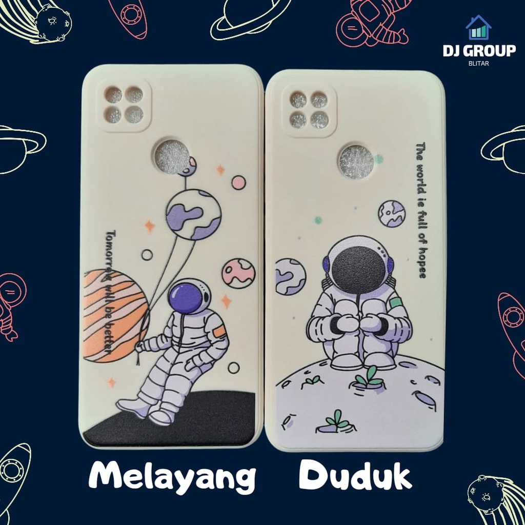 Planet Case Printing Karakter Nasa Vivo Y20 Y20i Y20s Y12s Y30 Y50 Y30i Y50i Z1 V15 Pro Y19