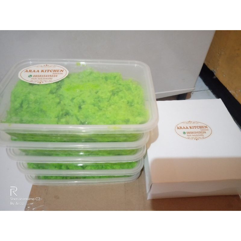 

TAPE KETAN HIJAU MANIS ALAMI, TANPA GULA/PEMANIS