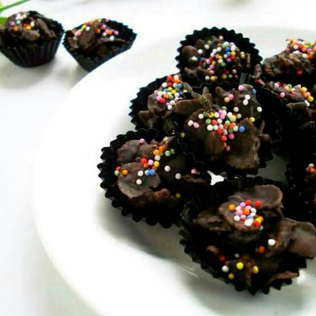 

Coklat corn flakes